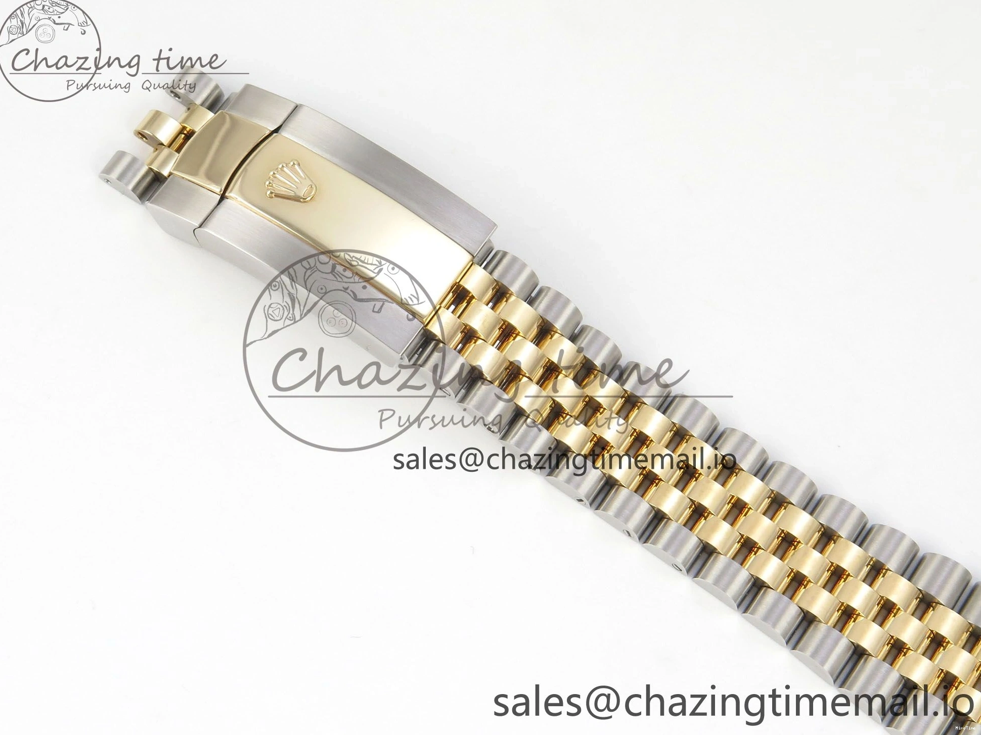 MiroTime 0424 Reliable DateJust 41mm 126333 SS YG 3EF 1:1 Best Edition Gray Roman Dial on SS YG Jubilee Bracelet SA 302